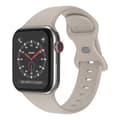 Miniatyrbild 1 av 5: Apple Watch kompatibelt Armband Silikon GRÅ 42/44/45/49 mm