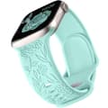 Miniatyrbild 1 av 3: Apple Watch kompatibelt Armband Engrave MINTGRÖN 42/44/45/49 mm