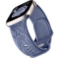 Miniatyrbild 1 av 3: Apple Watch kompatibelt Armband Engrave BLÅGRÅ 42/44/45/49 mm