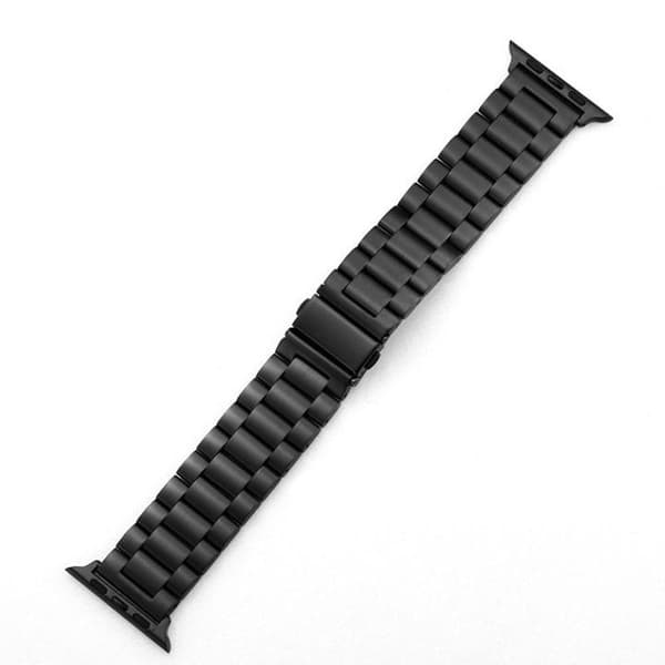 Apple Watch kompatibelt Armband Metall SVART 38/40/41mm