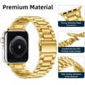 Miniatyrbild 4 av 7: Apple Watch kompatibelt Armband Metall GULD 38/40/41mm