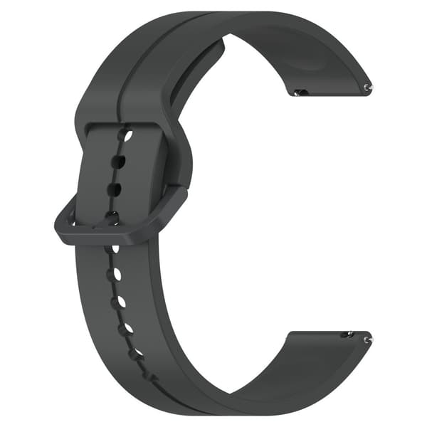 INF Silikonklokkeremmer til flere merker og modeller Mørk gråSamsung Galaxy Watch 3 45 mm/Gear S3 Classic/Frontier, Huawei Watch GT3 SE/3/3 Pro, Honor