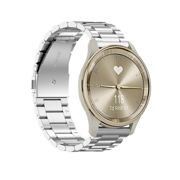 INF Garmin Move Trend Three Steel Belt -kellonauha HopeaGarmin Move Trend
