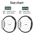 Miniatyrbild 2 av 4: Apple Watch kompatibelt Sport Armband Silikon GRÅ/SVART 38/40/41 mm