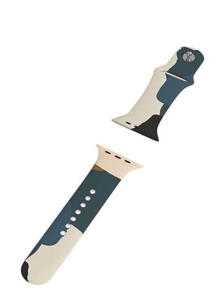 Silikonirannekoru Camo Apple Watch 38/40/41mm