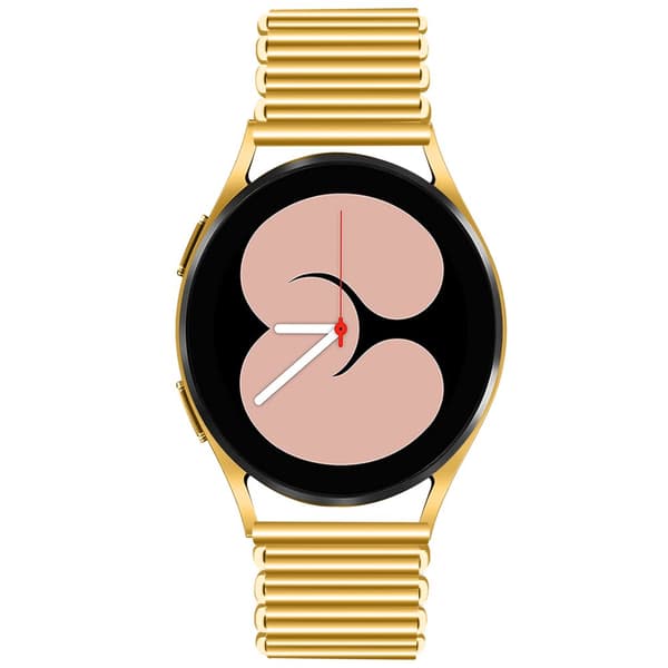 INF Urrem i rustfrit stål GuldSamsung Watch s / Samsung Watch 5 / Huawei GT 20 mm