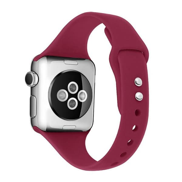 Apple Watch kompatibelt Smalt Armband Silikon VINRÖD 42/44/45mm