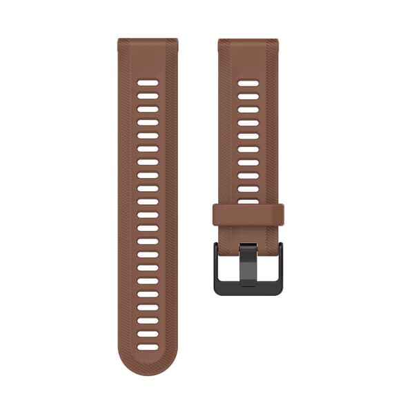 INF Kellon ranneke silikoni Ruskea  Garmin Forerunner 265 / 965