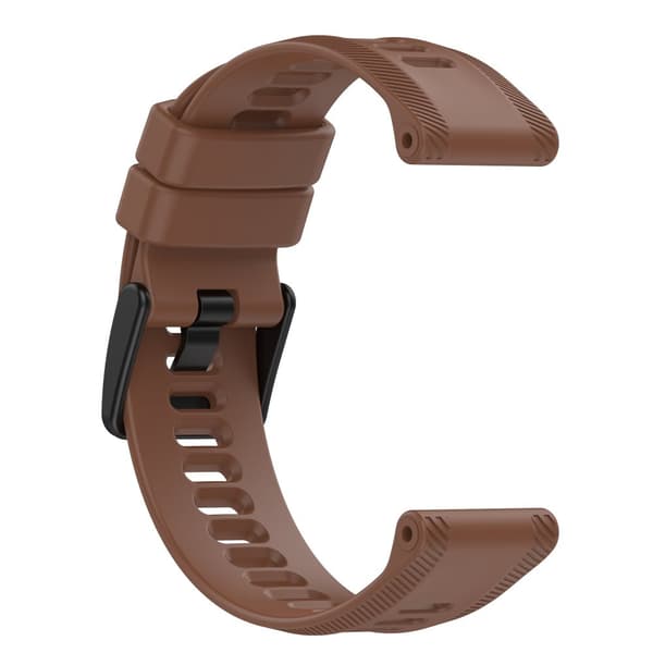 INF Kellon ranneke silikoni Ruskea  Garmin Forerunner 265 / 965