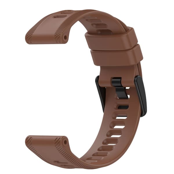 INF Kellon ranneke silikoni Ruskea  Garmin Forerunner 265 / 965
