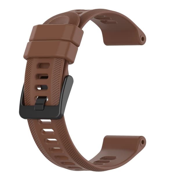 INF Kellon ranneke silikoni Ruskea  Garmin Forerunner 265 / 965