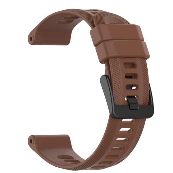 INF Kellon ranneke silikoni Ruskea  Garmin Forerunner 265 / 965