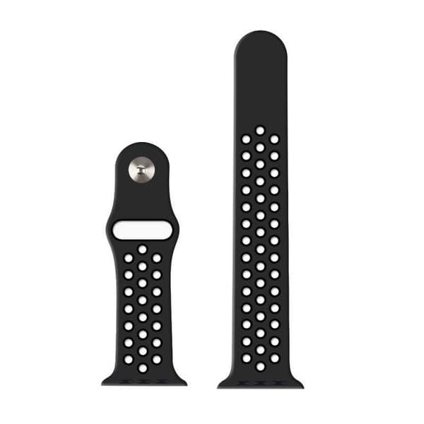 Apple Watch 38/40/41mm Sportarmband Runnr Svart/Svart