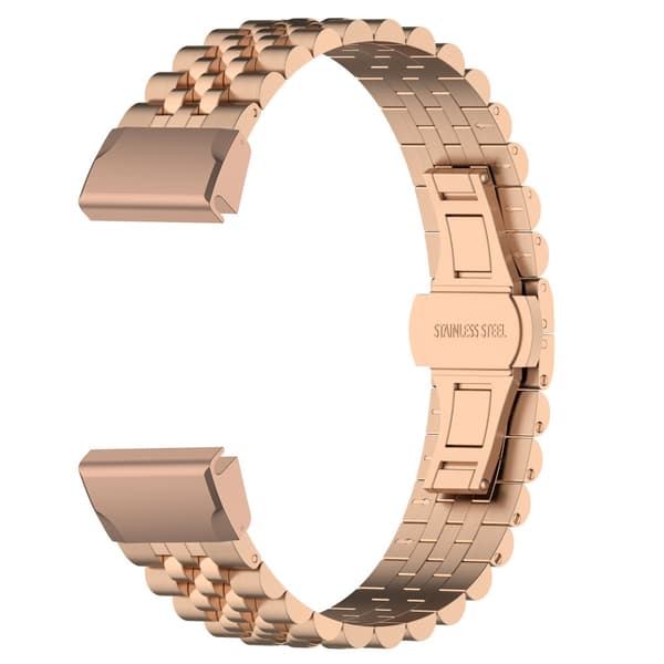 Klokkebånd i rustfritt stål   Garmin Fenix 6X GPS/6X Pro/6X Sapphire GPS/5X Sapphire/5X GPS/5X Plus/3/3 HR/3 Sapphire/D2 Bravo/Quaitx 3/Tactix Bravo/D