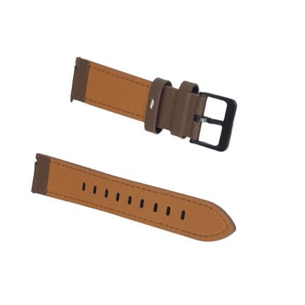 INF Armbånd i ægte læder Garmin Vivoactive3 / Vivoactive 3 Music / Venu / Venu 2 Plus / Venu Sq, Huami Amazfit GTS 2E / GTS 2 Mini / GTS 2 / Pop Pro