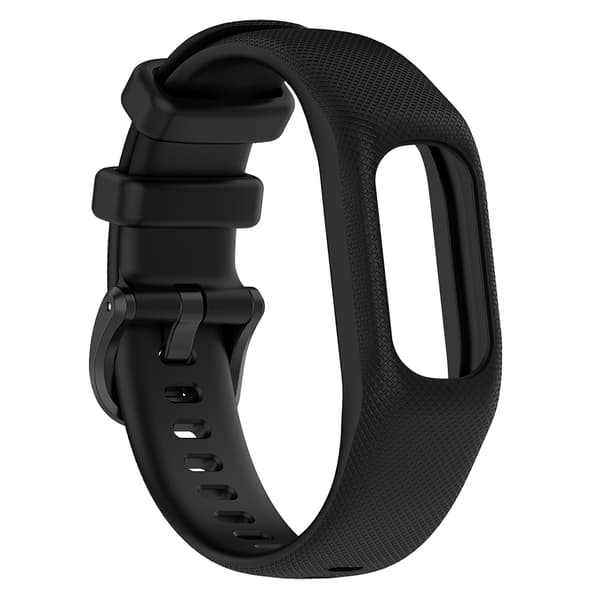 Silikonerem til Garmin Vivosmart 5 - Sort, str. M