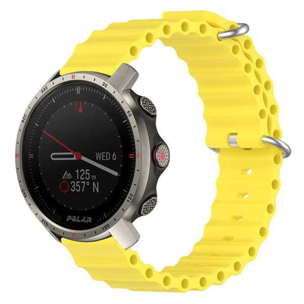 Ocean urheiluranneke Polar Grit X Pro - Keltainen