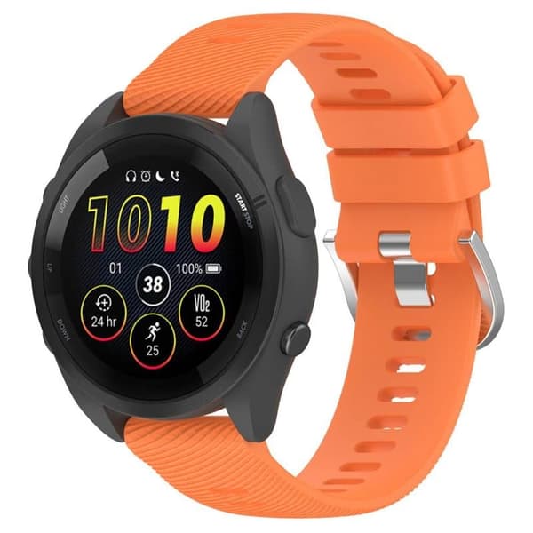 Pure kellon ranneke Garmin Forerunner 265 - Oranssi