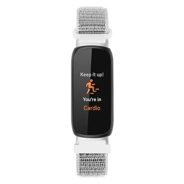 INF Urrem flettet nylon SølvFitbit Inspire / 1 / 2 / 3