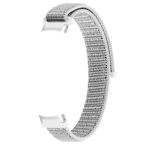 INF Urrem flettet nylon SølvFitbit Inspire / 1 / 2 / 3