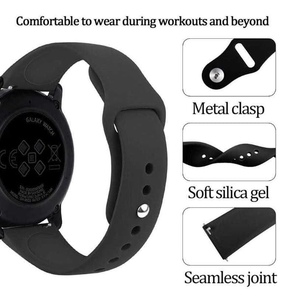 Samsung Galaxy Watch Active 2 Stilren silikonirannekoru Walkr