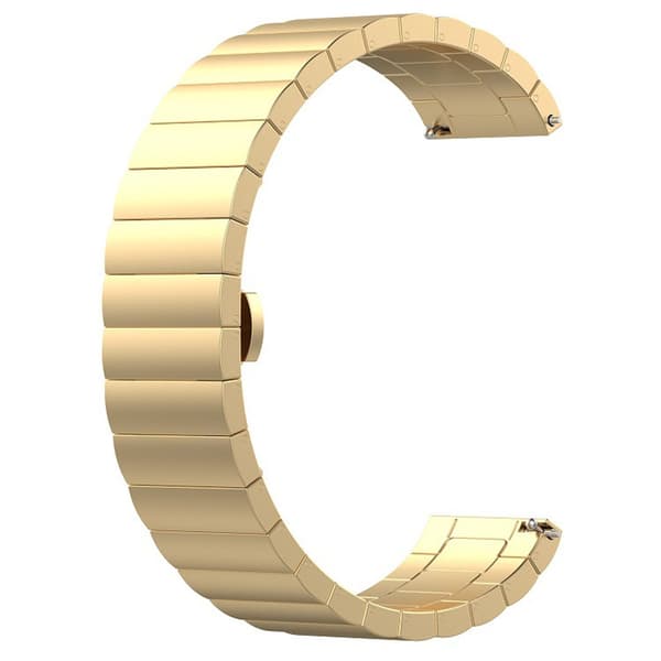 Klokkearmbånd i rustfritt stål Huawei Honor Watch, 22mm, Samsung galaxy watch 3 45 mm, Samsung Galaxy Watch 46 mm, Samsung Gear S3 Classic, Samsung