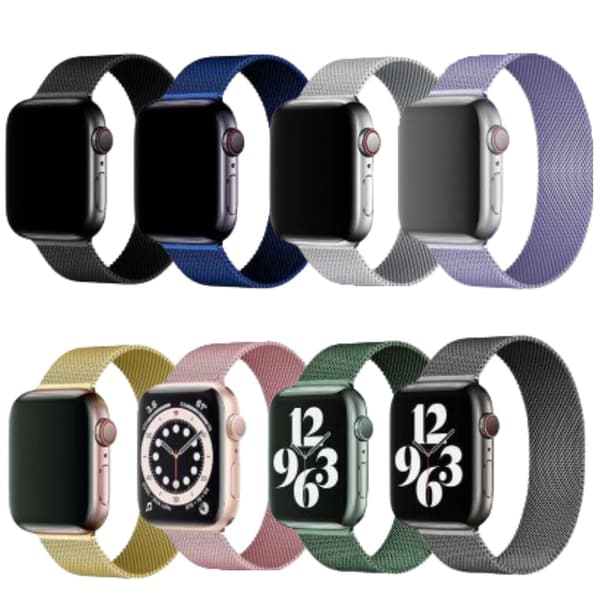 Rannekoru Milanese Loop Apple Watch - Valitse väri