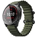 Miniatyrbild 1 av 5: Ocean klockarmband Garmin Fenix 7X - Army