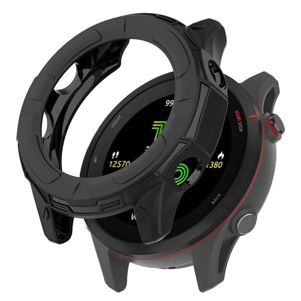 Armour Silikonikuori Garmin Forerunner 955 - Musta