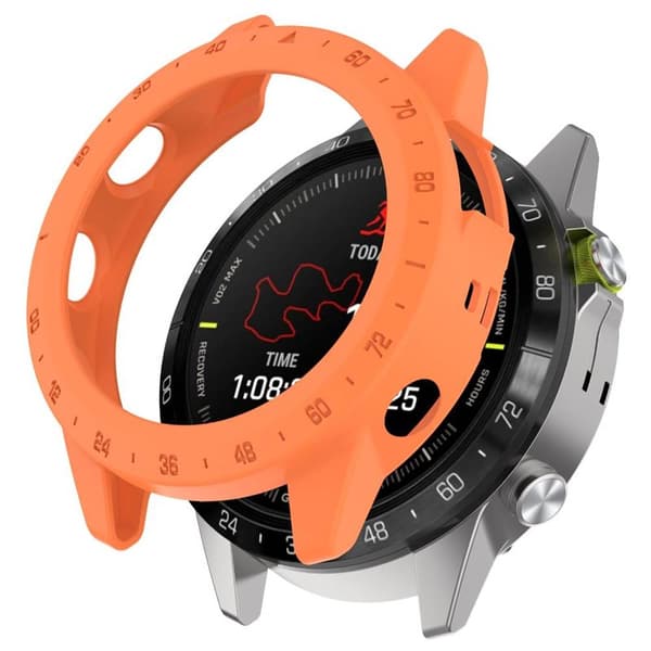 Armour Silikonikuori Garmin MARQ Captain (Gen2) - Oranssi