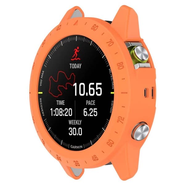 Armour Silikonikuori Garmin MARQ Captain (Gen2) - Oranssi