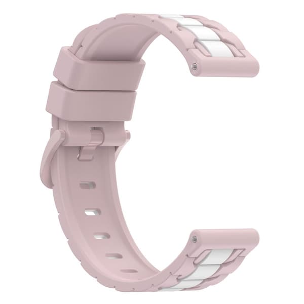Silikonestrop Tofarvet strop   Samsung Galaxy Watch 5 / Watch 5 Pro, Samsung Galaxy Watch 5 / Watch 5 Pro Lyserød
