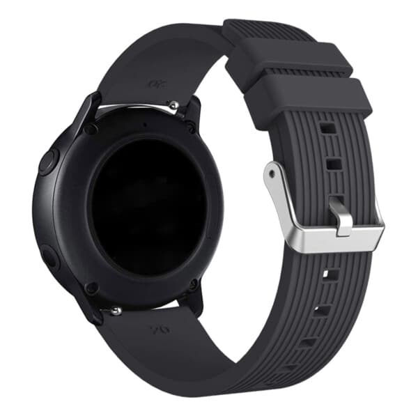 Galaxy Watch -rannekoru 20 mm 4/5 40/42/44/45/46 mm musta