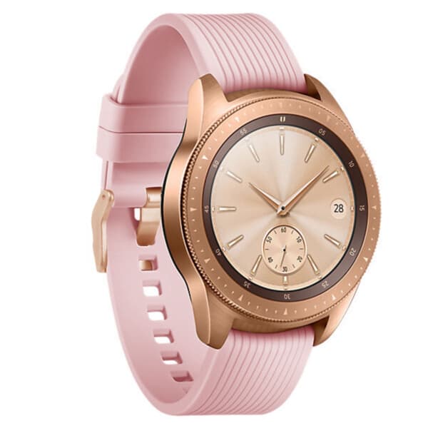 Galaxy Watch -rannekoru 20 mm 4/5 40/42/44/45/46 mm vaaleanpunainen kulta