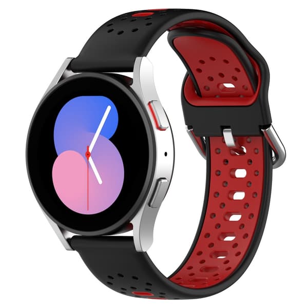 Silikoninen ranneke 20 mm Samsung / Huawei / Garmin   Samsung Galaxy Watch 5, Huawei Watch GT3, Garmin Forerunner 158