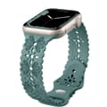 Miniatyrbild 1 av 2: Smalt Apple Watch kompatibelt Armband SPETS NY GRÖN 38/40/41 mm