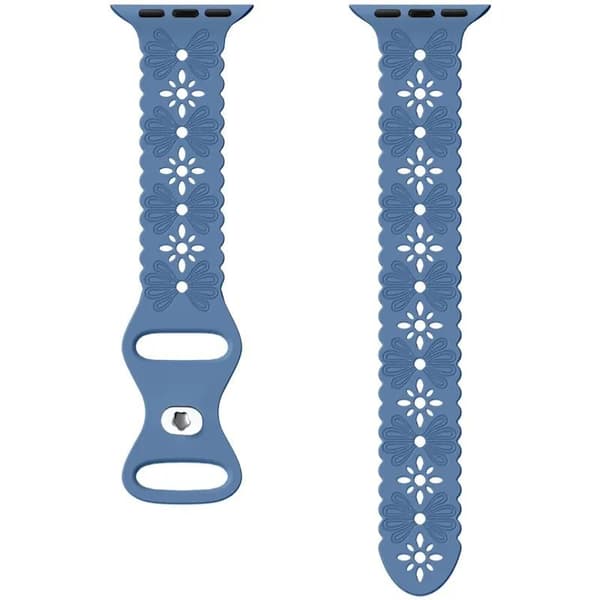 Smalt Apple Watch kompatibelt Armband SPETS NY BLUE 38/40/41 mm