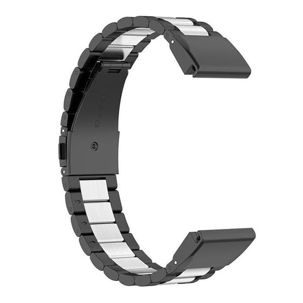 Armband rostfritt stål Garmin MARQ Aviator - Svart/silver