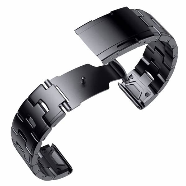 Armband titan Garmin MARQ Golfer (Gen2) - Svart