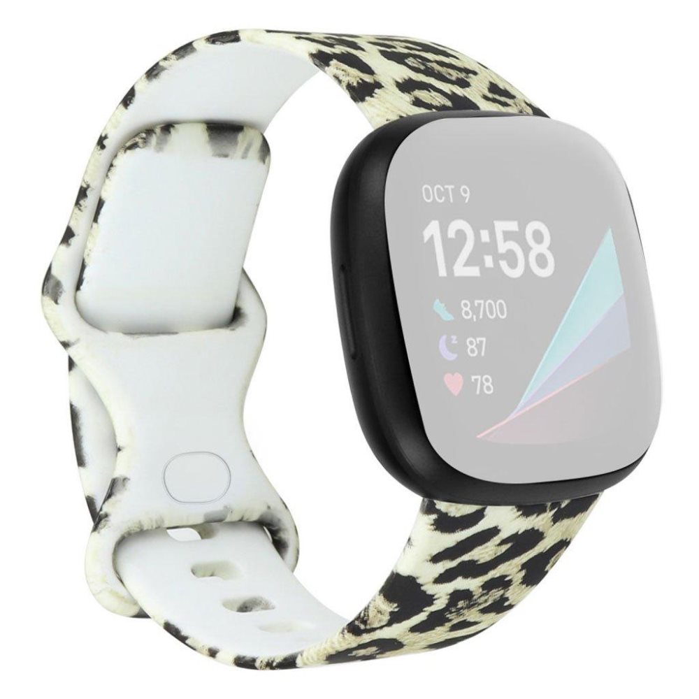 Fitbit versa clearance leopard band