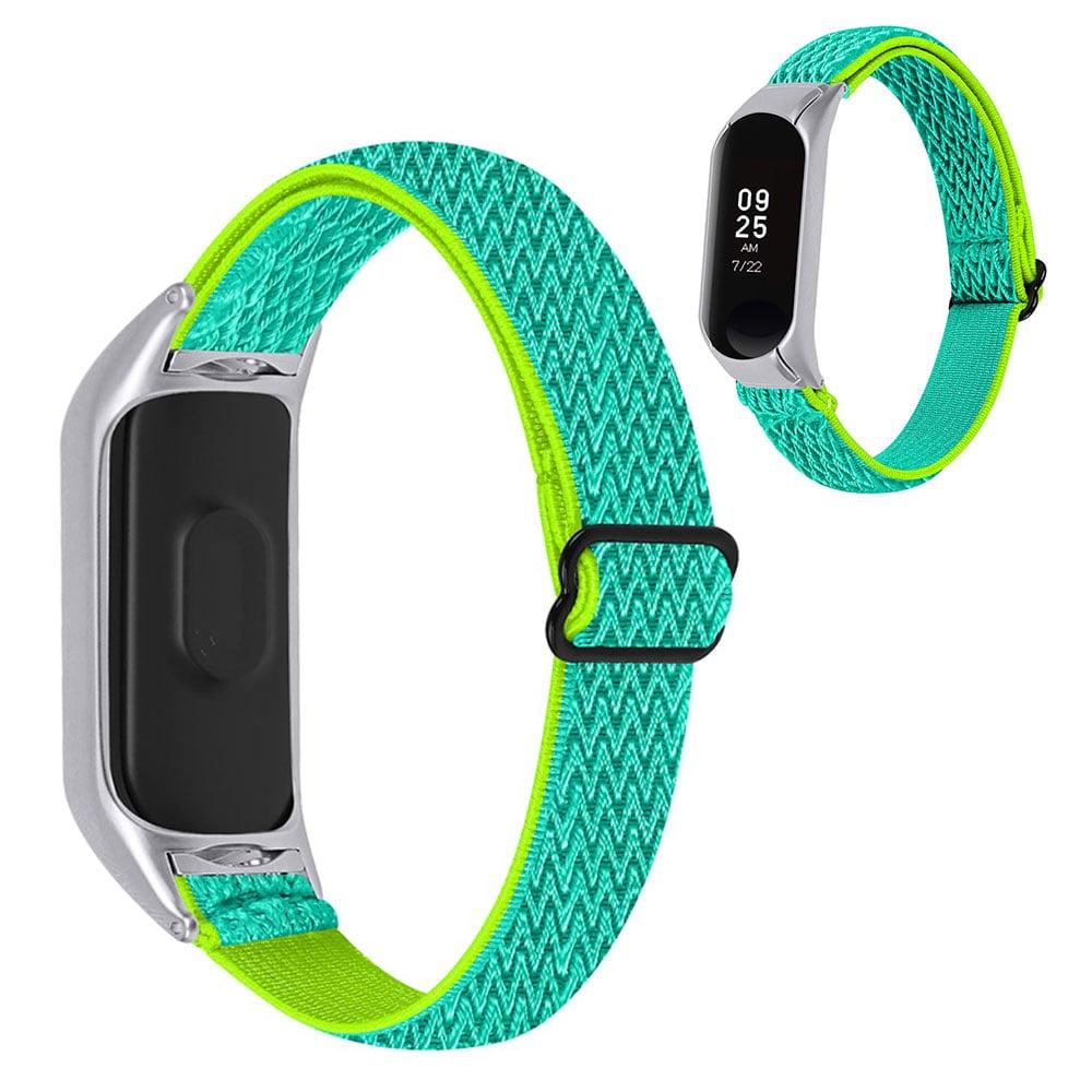 Mi Xiaomi strap watch 5 nylon Green Yellow Band elastic