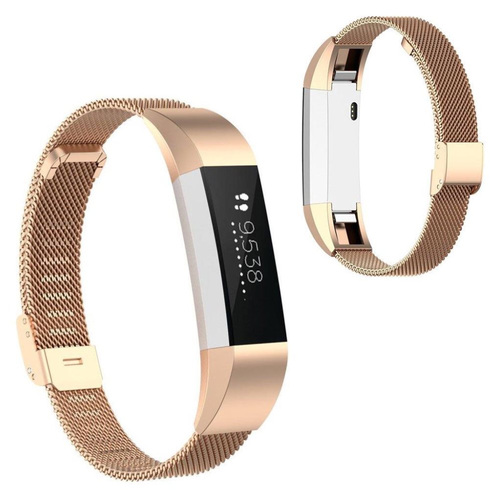 Fitbit alta rose gold strap deals