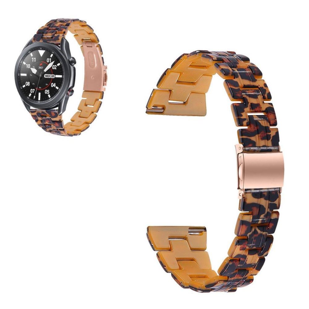 21.50 SEK Leopard band Galaxy Watch resin watch 3 45mm Samsung