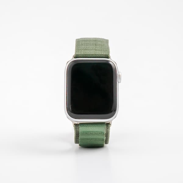 Nylonband - Mili - Green till Apple Watch