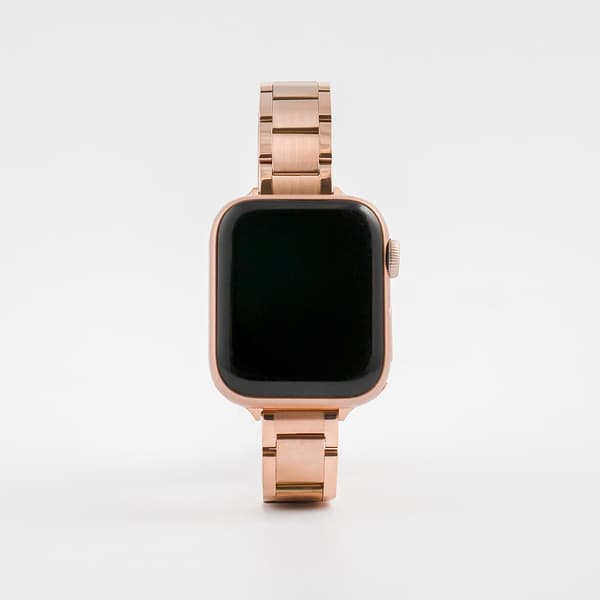 Stålband - Lux Petite - Rosé Rosé Till Apple Watch 38-41mm