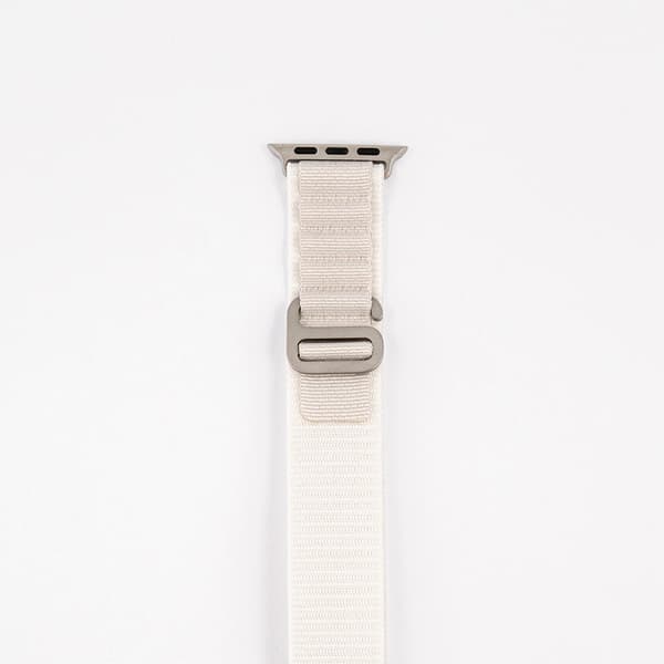 Nylonband - Mili - Cream till Apple Watch