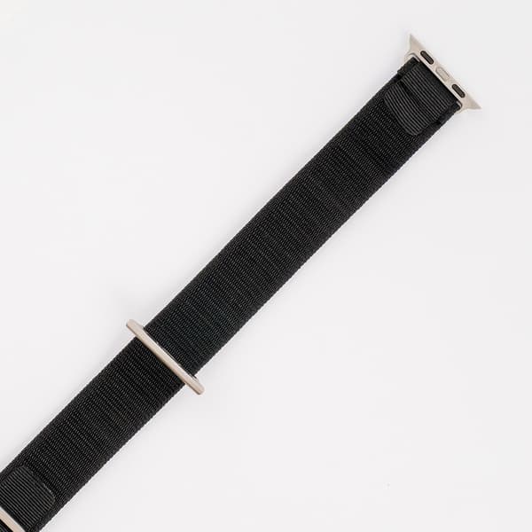 Nylonband - Mili - Black till Apple Watch