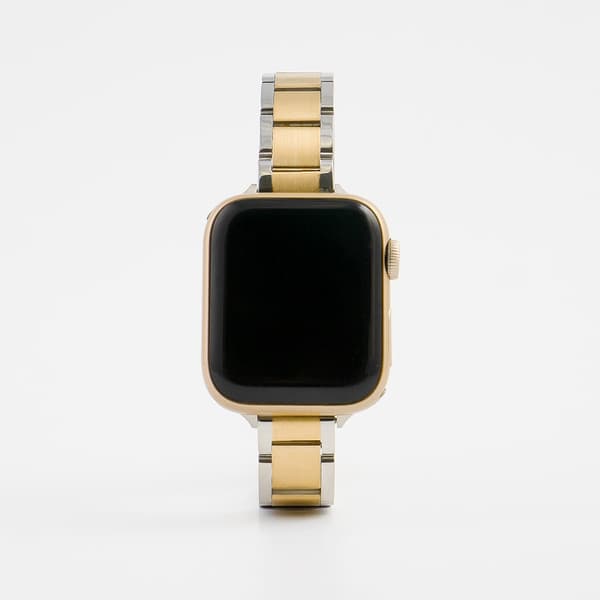 Stålband - Lux Petite - Silver/Gold "Guld"
"Silver" Till Apple Watch 42-45mm