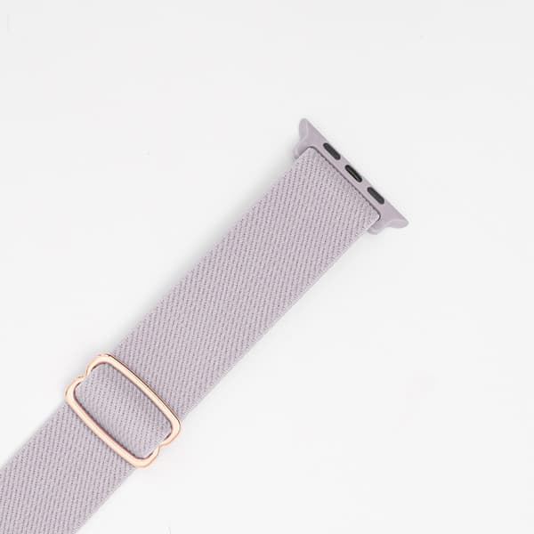 Nylonband - Dim Lavender till Apple Watch Lila Apple Watch 42-45mm