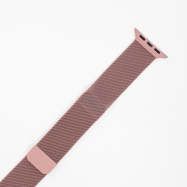 Meshband till Apple Watch - Pink Rose